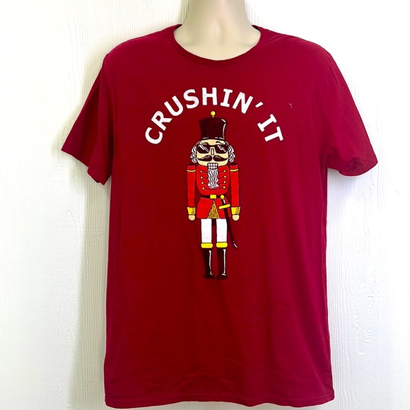 Fifth Sun Other - Fifth Sun - Crush-in It Nutcracker Graphic Red Short Sleeve T Shirt Size Large